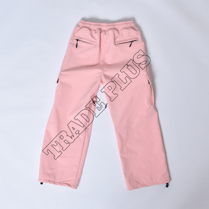 Sports d'hiver personnalisés imperméable Cargo 100% Polyester Pantalon de neige Pantalon de neige pour unisexe Snowboard Pantalon de randonnée Pantalon thermique en polaire - Product Image 2