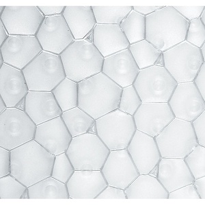 Spirella Collezione Bionic, Tappetino Doccia 71 x 36, PVC, Trasparente - Product Image 1