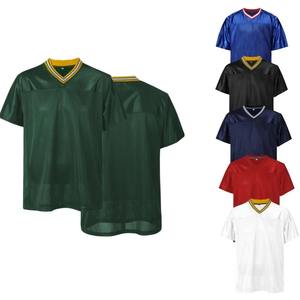 Blank Football Jersey Mens Outdoor Sports Clothing Training Tops Breathable <b>Quick</b> Drying High Quality Rugby Shirt - Product Image 1