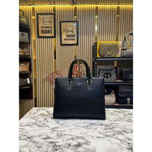 Sac fourre-tout décontracté en cuir véritable pour femme, élégant, de haute qualité, avec bandoulière chaîne, fermeture éclair, léger, durable, meilleur prix de gros - Product Image 1