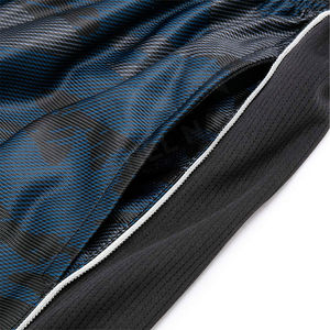 2024 pantalones cortos de malla transpirable personalizados para hombres mejor diseño 3D sublimado Casual bordado técnicas cintura elástica XS con - Product Image 4