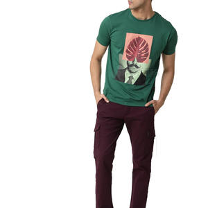 เสื้อยืดผ้าฝ้ายเนื้อ100% สำหรับผู้ชายระบายอากาศได้ดีเนื้อนุ่มใส่สบายพิมพ์โลโก้ได้ตามต้องการสำหรับฤดูร้อน - Product Image 1