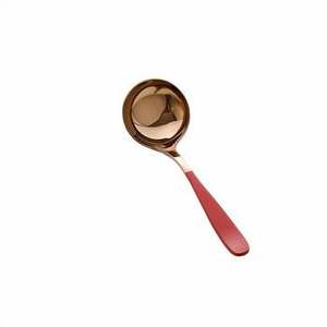 Ensemble de cuillères à thé et à café en acier inoxydable tendance Cuivre fini Parfait pour les repas élégants et les essentiels de la vaisselle moderne - Product Image 1