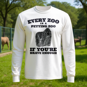 T-shirt à manches longues Brave - Chaque zoo est un zoo de promenade - Produit promotionnel - Product Image 3
