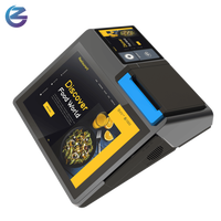 Terminal de point de vente Android ZCS avec imprimante thermique 58 mm, NFC, écran tactile - Système de point de vente mobile pour restaurant, commerce de détail, station-service