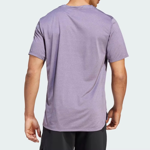 เสื้อออกกำลังกายคอกลมผ้าฝ้าย/โพลีเอสเตอร์สำหรับผู้ชายเสื้อยืดแขนสั้นระบายอากาศได้ดีออกแบบได้ตามต้องการ - Product Image 2