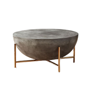 Mesa de Centro Extensible 3 en 1 de Diseño Moderno y Contemporáneo Royal Moon, con Superficie de Hierro y Acabado con Recubrimiento en Polvo, Muebles para Sala de Estar - Product Image 5