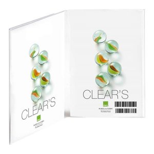 Transparent PCLEAR02VT04 <b>Plastic</b> <b>Frame</b> (13x18cm) Vertical Double Photo <b>Frames</b> for Bubola & Naibo - Product Image 1