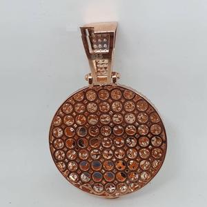 Colgante de Moissanita Personalizable de Estilo Hip Hop para Hombre y Mujer, Plata 925, Forma de Dibujos Animados, Chapado Premium, Amuleto Moderno - Product Image 2