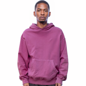 Vente en gros de sweats à capuche en coton de haute qualité pour hommes sweat-shirt de couverture surdimensionnée 350 gsm différentes couleurs sweat à capuche lavé à l'acide - Product Image 6