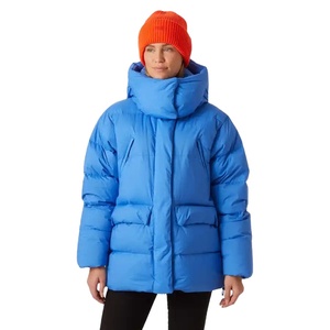 Chaqueta de Plumón para Mujer, Ultra Azul, OEM, con Capucha Ajustable y Acolchado, Chaqueta de Invierno Acolchada para Mujer - Product Image 1