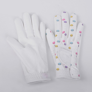 Gants de golf pour hommes, nouveau style, haute performance, en cuir de mouton véritable Cabretta, antidérapants, imperméables, respirants, avec sangle de poignet réglable - Product Image 3