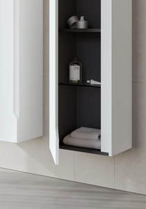 Meuble maltais contemporain avec bassin en céramique et design couvert - Product Image 6