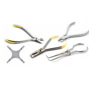 Stainless Steel Manual Orthodontic Wire Bending Pliers Dental <b>Bracket</b> Removing Placing Instrument Set - Product Image 6