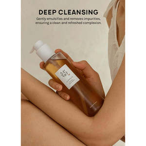 Limpiador Facial de Ginseng de For Beauty of Joseon, 210 ml, para Piel Grasa y Seca, Vegano, Limpiador Profundo de Poros e Hidratante con Glicerina - Product Image 3