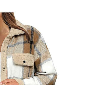 Camisa de Franela para Mujer de Alta Calidad, Secado Rápido, Diseño Personalizado, Mezcla de Algodón y Poliéster, Venta Directa de Fábrica - Product Image 2