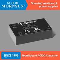 Convertisseur AC/DC Mornsun 3.3V 5V 9V 12V 15V 24V 15W 20W Module d'alimentation à découpage DIP