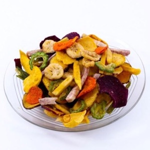 Prix de gros directs d'usine pour les CHIPS DE FRUITS DE VEGGIE MÉLANGÉS Collation à haute teneur en fibres adaptée aux distributeurs supermarchés - Product Image 4