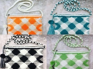 Exclusivo diseñador Dari algodón Handloom bolso de noche hecho a mano bolsa - Product Image 2