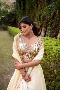 High Quality Chanda Silk Lehenga Choli For Women And Plain With Sequins And Thread Embroidery Work Lehenga Choli For Women - Product Image 6