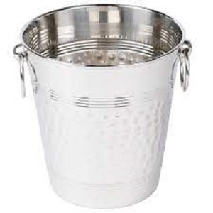 Cubo de hielo de acero inoxidable pulido de 2,8 l y cubitos de hielo de acero inoxidable - Product Image 4