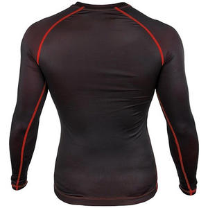 Comfortable Quick Dry Rash <b>Vest</b> Sublimation Printed Protection <b>Long</b> <b>Sleeve</b> Rash Guard <b>Mens</b> Surfing Rash Guard - Product Image 5