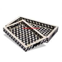 Bandeja de Chocolate redonda con caligrafía árabe hecha a mano elegante plato de madera con acabado Natural decorativo y superventas