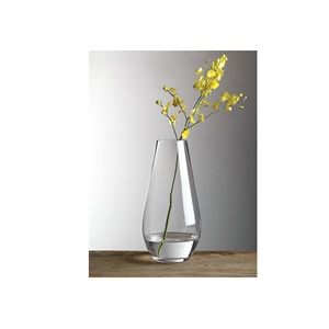 Vase à fleurs en verre fabriqué à la main avec une forme unique idéal pour les arrangements floraux artistiques dans les maisons et les bureaux - Product Image 3