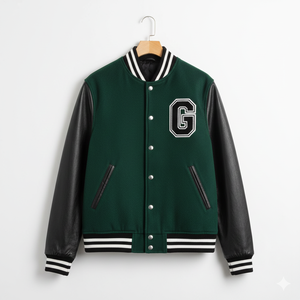 Fabricante de Chaquetas Varsity Impermeables Premium Personalizadas |   Estilo Clásico Letterman |   Suministro al por Mayor OEM |   Ecológico y de Secado Rápido - Product Image 5