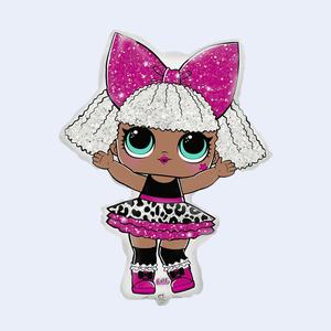 Ballon en aluminium Lol Surprise Diva 85X64Cm, décoration de fête - Product Image 1