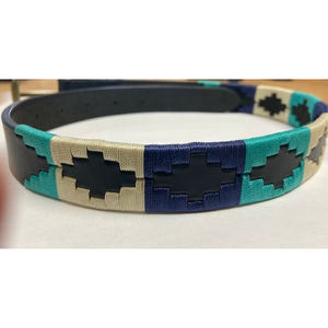 Ceinture en cuir personnalisée avec broderie de légumes, ceinture polo de loisirs, ceinture en cuir véritable gaufrée, ceinture de sport personnalisée pour hommes, service OEM - Product Image 3