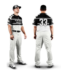 El Paquete de uniforme de béisbol directo de fábrica al por mayor incluye Jersey y pantalones personalizados adecuados para jugadores jóvenes y adultos - Product Image 4