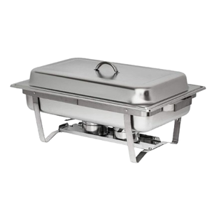 Tendance Réchaud Métallique Or Poli Réchaud Réchaud En Métal Hôtel Cuisine Traiteur Servir Réchaud - Product Image 4