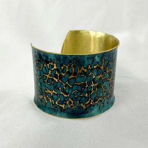 2020 New Zealand 3mm zirconia jewelry Heavy Wide Metal Bangles Pure <b>Copper</b> Patina <b>Bracelet</b> Colorful Wristband <b>Bracelet</b> - Product Image 5