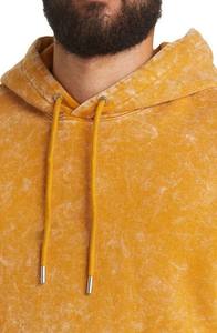 Sudadera con capucha de algodón 100% personalizada para hombre lavada con ácido Logotipo frontal suave y ligero MOQ bajo para el trabajo o el precio de venta para hombres - Product Image 5