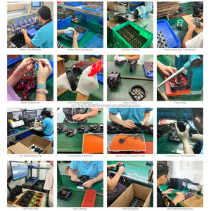 95x95x25 고온 저항 95mm 4000 RPM 방열판 컴퓨터 냉각 축 방향 팬 - Product Image 5