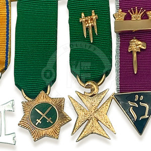 Personalized Modern Hard Enamel <b>Masonic</b> <b>Medals</b> Set Stainless Steel Craft Premium Finish Decorative Collectible - Product Image 6