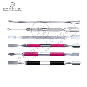 Empujador de cutículas de doble punta con agarre cómodo Empujador de cutículas de calidad de salón para manicura casera Ecológico - Product Image 3