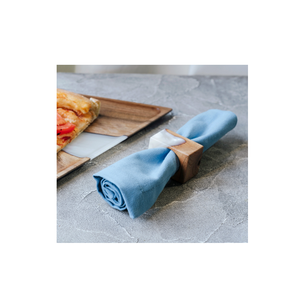 Ensemble de ronds de serviette en bois et résine faits à la main de classe avec des ronds de serviette décoratifs pièce de conception à vendre produit - Product Image 6