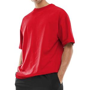 Listo Stock camiseta de talla grande ropa de hombre algodón recortado Boxy camiseta hombres camiseta de gran tamaño fabricado por Hawk Eye Sports - Product Image 3