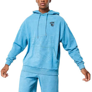 New Design Best Selling Men Acid Wash <b>Hoodies</b> Low MOQ Wholesale Men Acid Wash <b>Hoodies</b> For Sale - Product Image 4