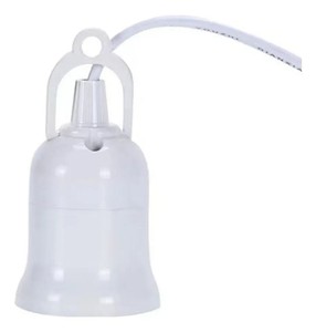 Portalampada E27 con Cavo, Interruttore ON/OFF, Spina a 2 Pin, 3M 5M 10M, Bianco - Product Image 2