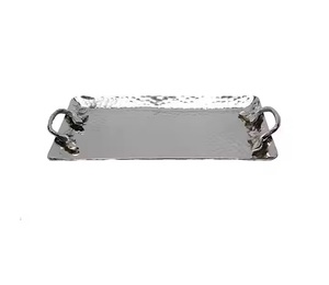 Plateau de service en aluminium de forme carrée de conception unique très exigeant, durable et fiable pour les fournitures d'hôtel à vendre - Product Image 3