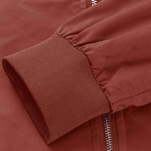 "Vestes pour hommes Veste marron marine de haute qualité avec doublure intérieure Veste à col montant pour hommes" - Product Image 6