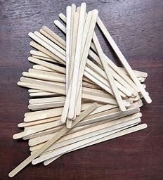 Bâtons/agitateurs à café Bâton de thé en bois avec agitateurs jetables écologiques en bambou plat personnalisé - Product Image 6