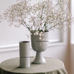 Unique Decorative Metal Flower <b>Vase</b> <b>Gold</b> Finished for Home Living Area Tabletop Decoration Flower <b>Vase</b> With Base - Product Image 3