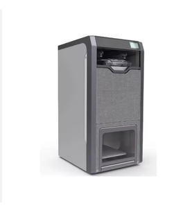 NOUVELLE machine à laver pliable commerciale – Lave-linge en tissu gris avec design pliable - Product Image 1