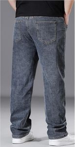 Plus Size Baggy <b>Jeans</b> for <b>Men</b> Elastic Waist Pull On Denim Pants <b>Drawstring</b> Straight Loose <b>Jean</b> Sweatpants <b>mens</b> <b>jean</b> - Product Image 2