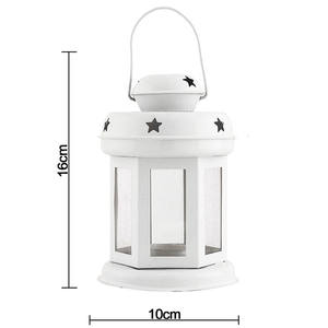 Lanterne suspendue en métal pour intérieur/extérieur, design élégant pour mariage, décoration de maison, hôtel, Restaurant, bureau, vente en gros, haute qualité - Product Image 4