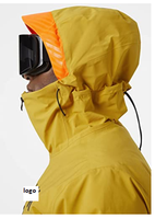 Veste matelassée imperméable à capuche pour homme, mélange polyester/coton, lavable en machine, en stock, vêtements de mode à prix abordable